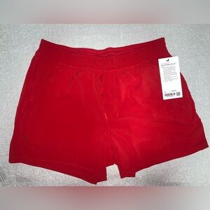 Lululemon NWT Mens Pace Breaker Linerless Short 5" XL Oxford Red